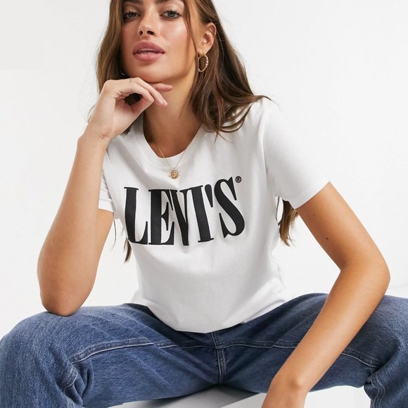 LEVI'S® • 90'S Vintage-style Logo Tee Shirt • NWT - Picture 4 of 8